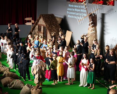 Franc succès pour le spectacle de l’école de Charrat
