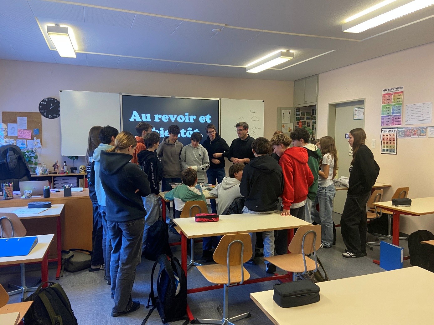 Echange linguistique d'enseignants entre les CO de Gampel et Nendaz