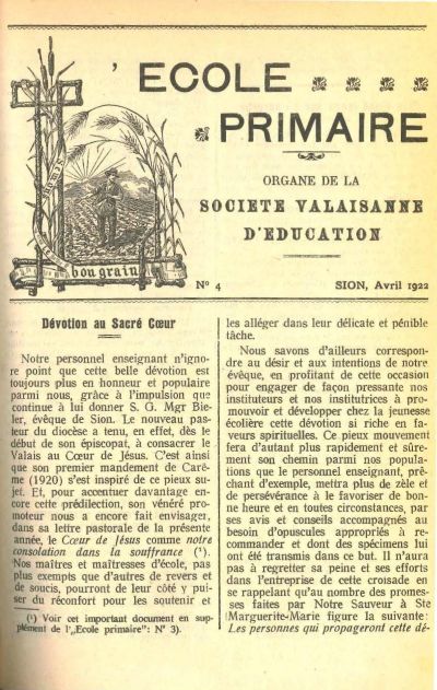 N° 04 Ecole primaire avr 1922 annexe