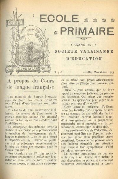 N° 06-08 Ecole primaire jui 1925 annexe
