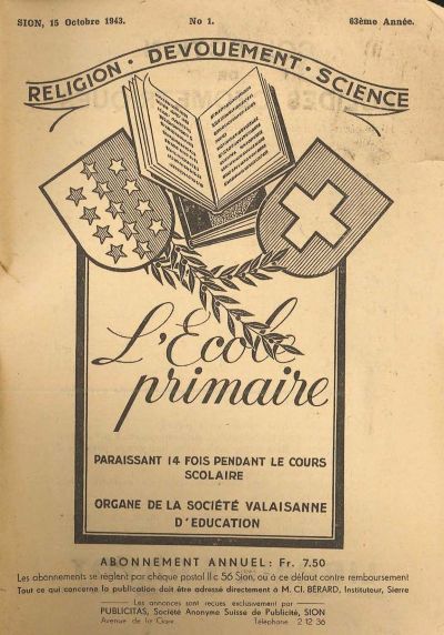 No 01 Ecole primaire 1943