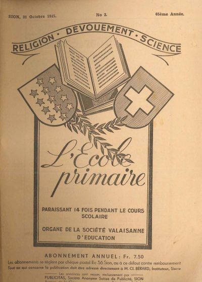 No 02 Ecole primaire 31 oct 1945