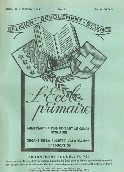 No 03 Ecole primaire 15 No v 1949