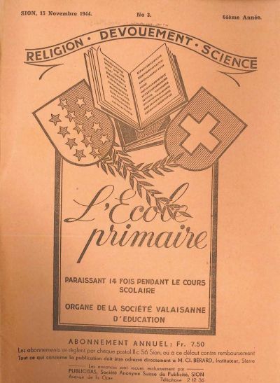 No 03 Ecole primaire 15 nov 1944