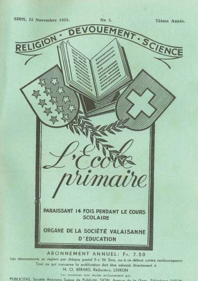 No 03 Ecole primaire 15 nov 1955