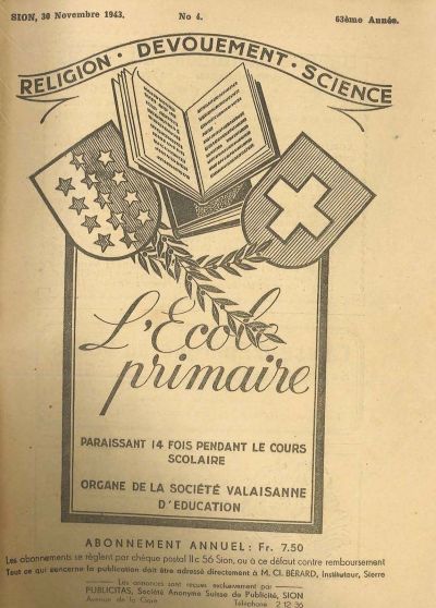 No 04 Ecole primaire 1943