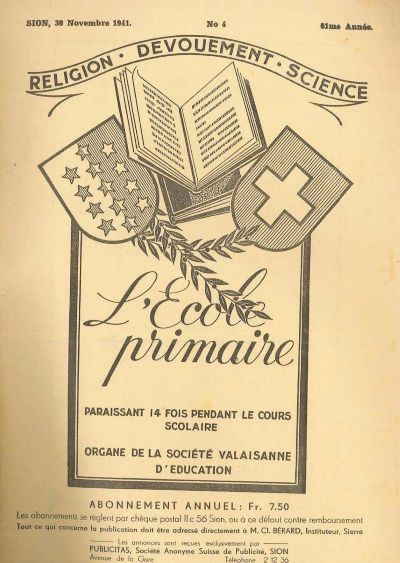 No 04 Ecole primaire 30 nov 1941