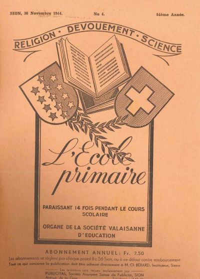 No 04 Ecole primaire 30 nov 1944