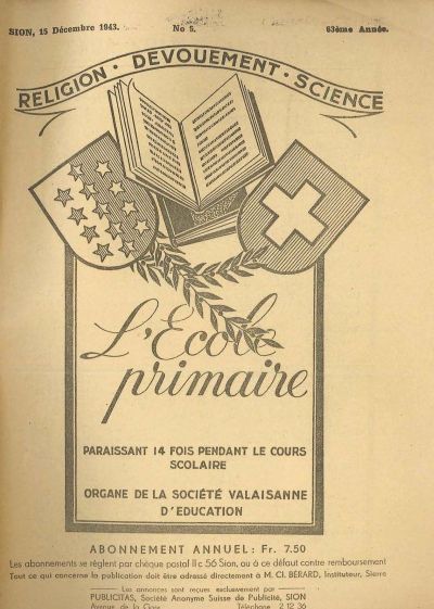 No 05 Ecole primaire 1943