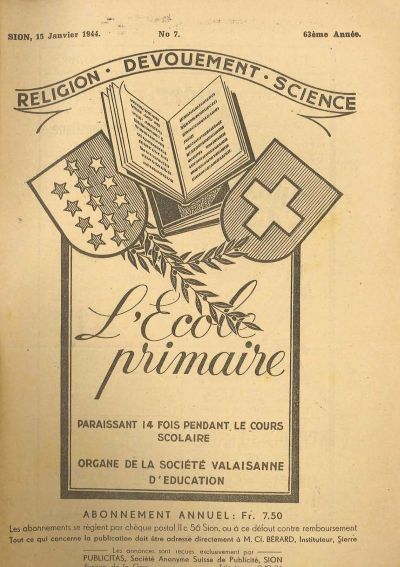 No 07 Ecole primaire 1944