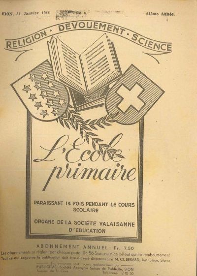 No 08 Ecole primaire 1944
