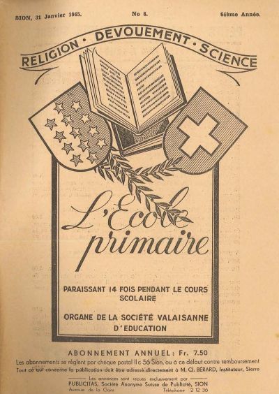 No 08 Ecole primaire 31 jan 1945