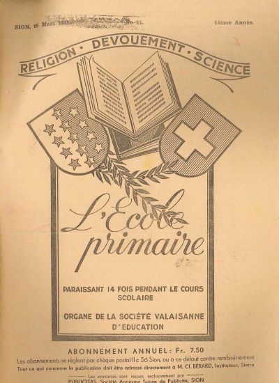 No 11 Ecole primaire 15 mar 1945