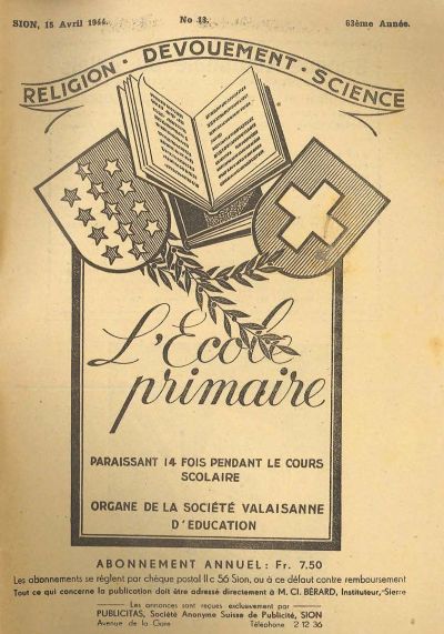No 13 Ecole primaire 1944