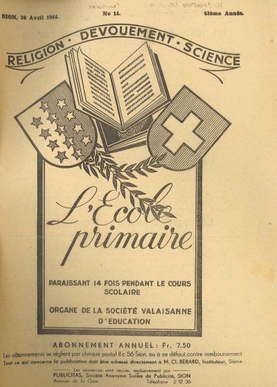 No 14 Ecole primaire 1944