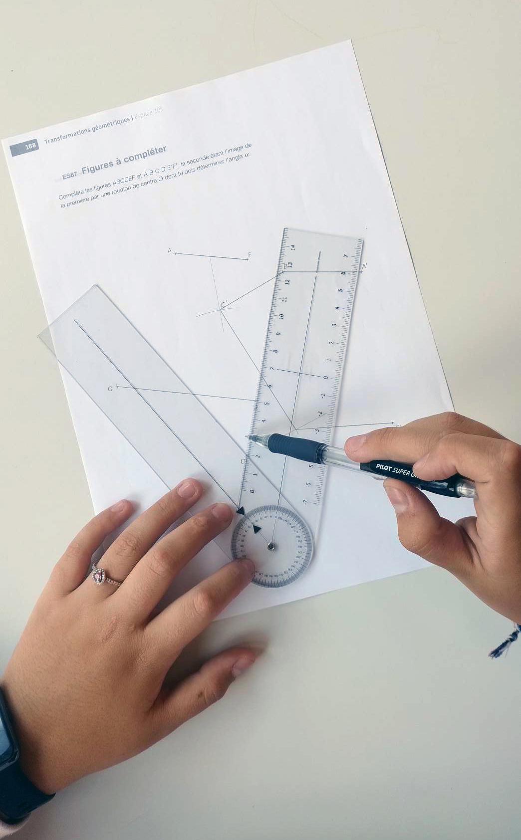 Goniomètre mathématique