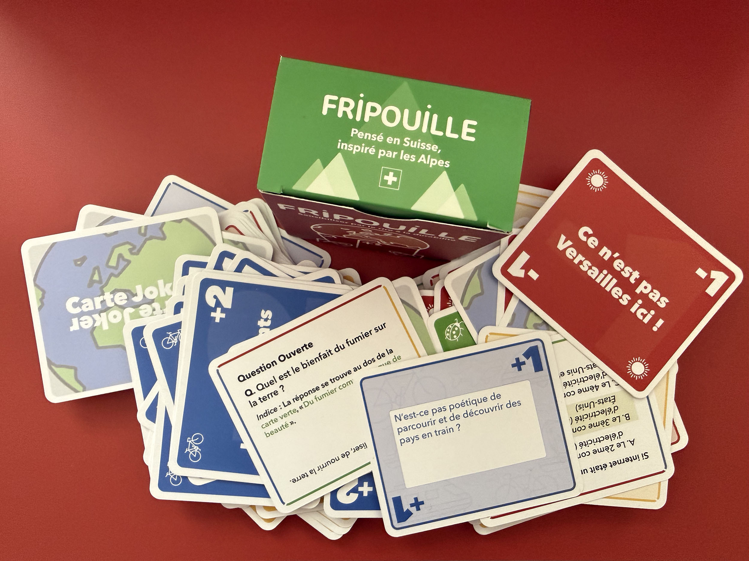 Le jeu de cartes Fripouille pour sensibiliser par le rire à la durabilité