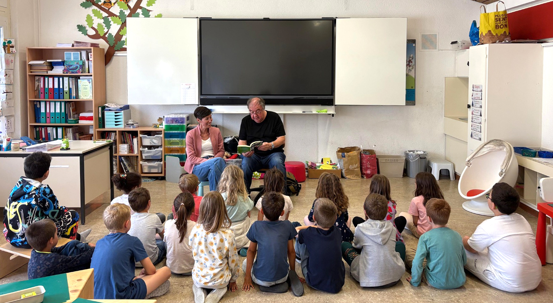 Win3: un projet intergénérationnel à l’Ecole des Deux Rives début
