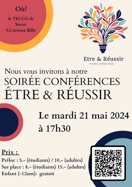 flyer avec QR code