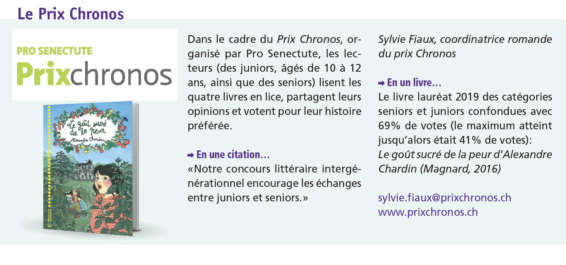 Prix Chronos